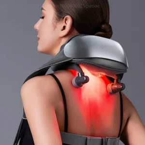 New Neck Shoulder Massager Deep Tissue Shiatsu Back Massagers