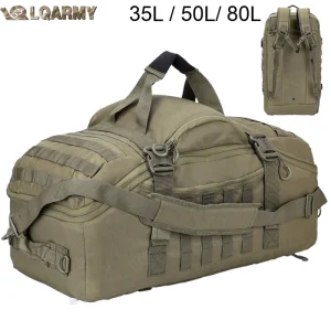 LQARMY 35L 50L 80Lduffle bag